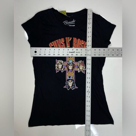 Guns N Roses Graphic T-shirt Women Small Black Short Sleeve Music - Picture 5 of 5